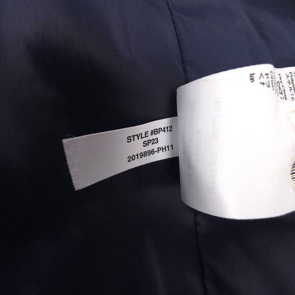 NEW J Crew Devon blazer in Bi-stretch cotton blend Black Old Money Quiet Luxury - Picture 9 of 9